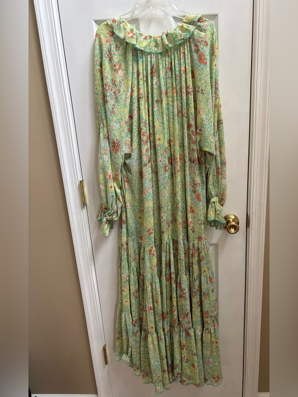 Free People Feeling Groovy Dress, Size Med (OVERSIZED & can fit Lg+), EUC - Picture 6 of 6